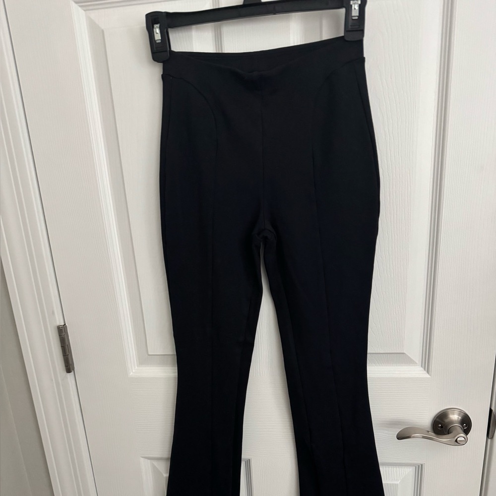 Alo Yoga Black Women’s Stretch Flare Zip Ankle XS
